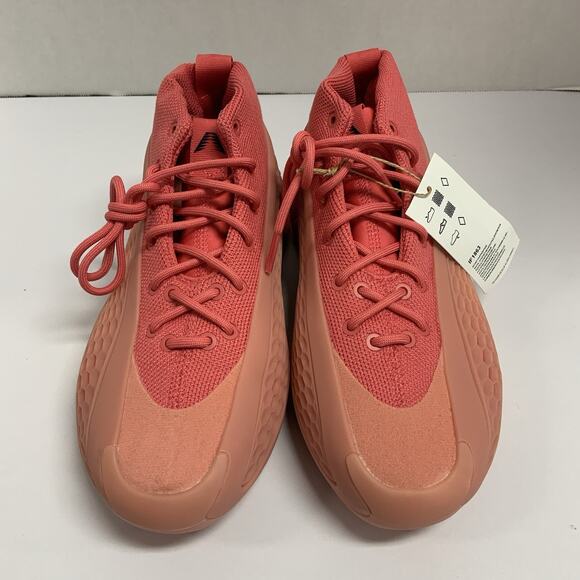 Adidas AE 1 Georgia Red Clay IF1863 Size 6 Anthony Edwards Basketball Shoes Pink main image 2